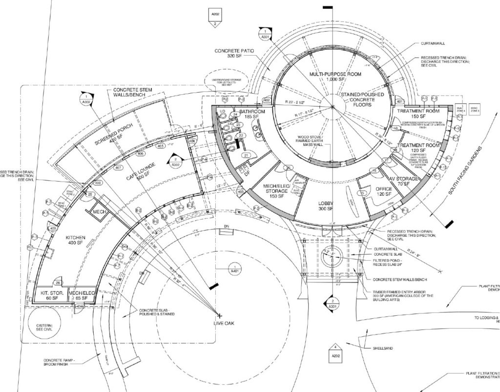 Pavilion Floor Plan Engineering Root Down Designs